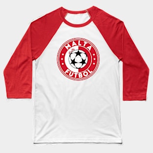 Malta Futbol Baseball T-Shirt